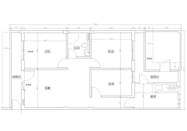 虎林街正三房雙陽台美屋、周邊生活機能強